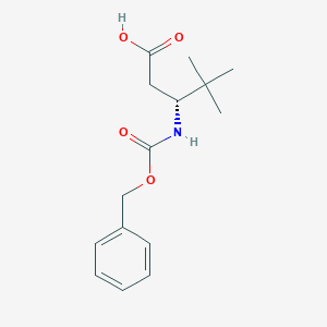 (R)-3-CBZ-AMINO-3-T-BUTYL-PROPANOIC ACID图片