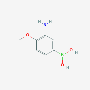 3-Amino-4-methoxyphenylboronic Acid图片