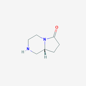 (R)-Hexahydropyrrolo[1,2-A]pyrazin-6(2H)-one图片