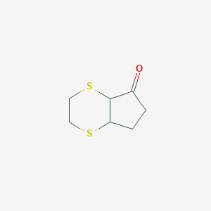 hexahydro-2H-cyclopenta[b][1,4]dithiin-5-one图片