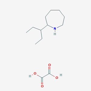 2-(1-Ethylpropyl)azepane Oxalate图片