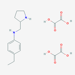 4-Ethyl-N-(2-pyrrolidinylmethyl)aniline Dioxalate图片