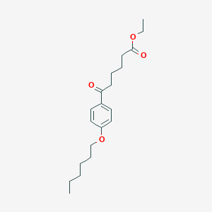 ethyl 6-(4-hexyloxyphenyl)-6-oxohexanoate图片