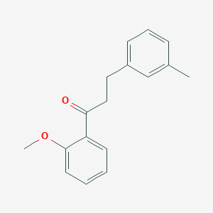 2'-Methoxy-3-(3-methylphenyl)propiophenone图片