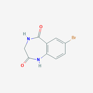 7-Bromo-3,4-dihydro-1H-benzo[e][1,4]diazepine-2,5-dione图片
