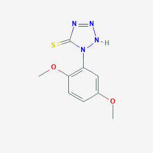 1-(2,5-Dimethoxyphenyl)-2,5-dihydro-1H-1,2,3,4-tetrazole-5-thione图片
