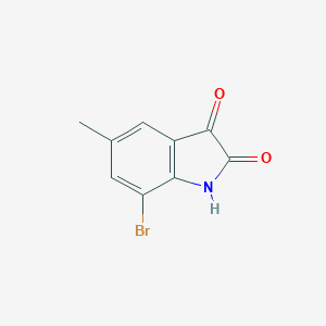 7-Bromo-5-methylindoline-2,3-dione图片