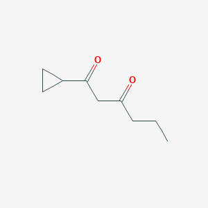 1-Cyclopropylhexane-1,3-dione图片