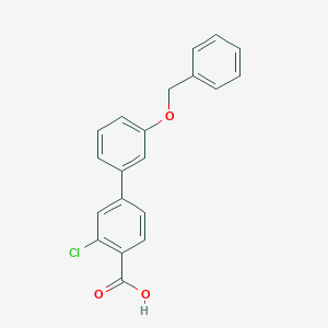4-(3-Benzyloxyphenyl)-2-chlorobenzoic acid图片