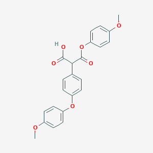 3-(4-Methoxyphenoxy)-2-(4-(4-methoxyphenoxy)-phenyl)-3-oxopropanoic acid图片