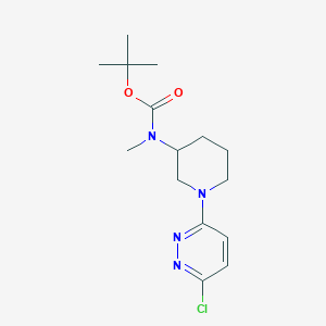 [1-(6-Chloro-pyridazin-3-yl)-piperidin-3-yl]-methyl-carbamic acid tert-butyl ester图片