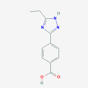 4-(5-ethyl-1H-1,2,4-triazol-3-yl)benzoic acid图片