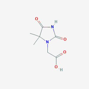 2-(5,5-dimethyl-2,4-dioxoimidazolidin-1-yl)acetic acid图片