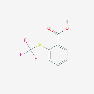 2-[(Trifluoromethyl)thio]benzoic acid 98%图片