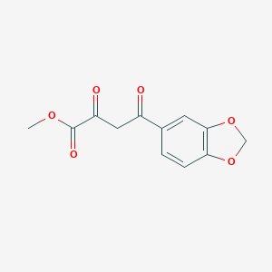 4-Benzo[1,3]dioxol-5-yl-2,4-dioxo-butyric acid methyl ester图片
