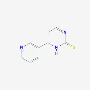 4-pyridin-3-ylpyrimidine-2(1H)-thione图片