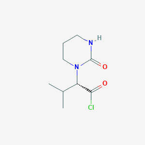 (S)-Tetrahydro-α-(1-methylethyl)-2-oxo-1(2H)-pyrimidineacetyl Chloride图片