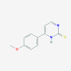 4-(4-methoxyphenyl)-2-pyrimidinethiol图片