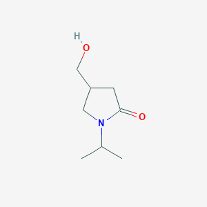 4-(hydroxymethyl)-1-isopropylpyrrolidin-2-one图片