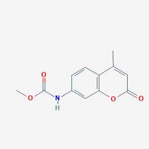 methyl 4-methyl-2-oxo-2H-chromen-7-ylcarbamate图片