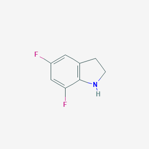 5,7-difluoro-2,3-dihydro-1H-indole图片