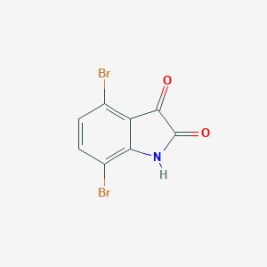 4,7-Dibromo-2,3-dihydro-1H-indole-2,3-dione图片