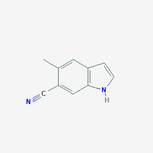 6-Cyano-5-methyl 1H-Indole图片