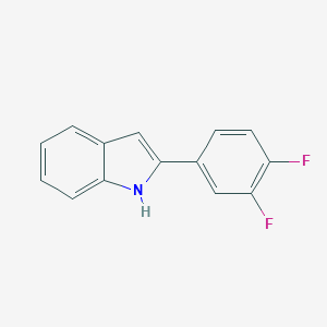 2-(3,4-Difluorophenyl)indole图片