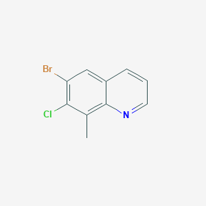 6-Bromo-7-chloro-8-methylquinoline图片