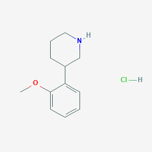 3-(2-Methoxyphenyl)piperidine hydrochloride图片