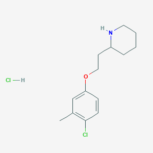 2-[2-(4-Chloro-3-methylphenoxy)ethyl]piperidinehydrochloride图片