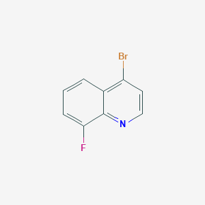4-Bromo-8-fluoroquinoline图片