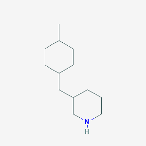 3-[(4-methylcyclohexyl)methyl]piperidine图片