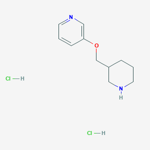 3-[(3-Pyridinyloxy)methyl]piperidinedihydrochloride图片