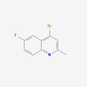 4-Bromo-6-fluoro-2-methylquinoline图片