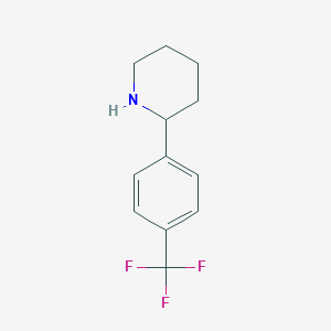 2-[4-(Trifluoromethyl)phenyl]piperidine图片