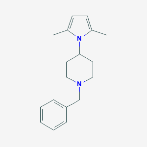 1-Benzyl-4-(2,5-dimethyl-1H-pyrrol-1-yl)piperidine图片