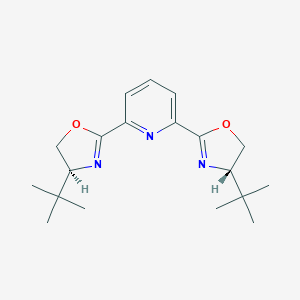 2,6-双[(4S)-4-叔丁基-2-恶唑啉基]吡啶图片