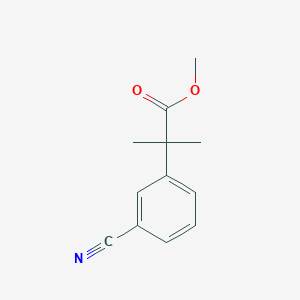 2-(3-Cyano-phenyl)-2-methyl-propionic Acid methyl ester图片
