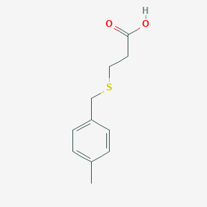 3-(4-Methyl-benzylsulfanyl)-propionic acid图片