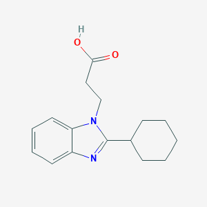 3-(2-Cyclohexyl-benzoimidazol-1-yl)-propionicacid图片