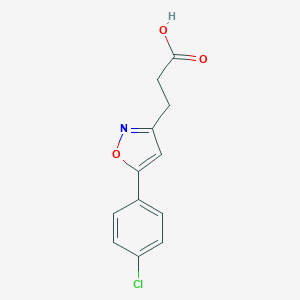 5-(4-Chlorophenyl)isoxazole-3-propionic Acid图片