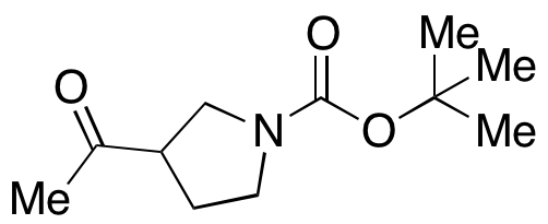 TERT-BUTYL 3-ACETYLPYRROLIDINE-1-CARBOXYLATE图片