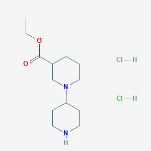 ethyl 1,4'-bipiperidine-3-carboxylate dihydrochloride图片