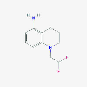 1-(2,2-Difluoroethyl)-1,2,3,4-tetrahydroquinolin-5-amineͼƬ