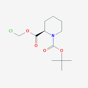 1-tert-Butyl 2-chloromethyl(2R)-piperidine-1,2-dicarboxylate图片