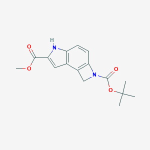 2-tert-Butyl 6-Methyl 1H-Azeto[3,2-E]indole-2,6(5H)-dicarboxylate图片