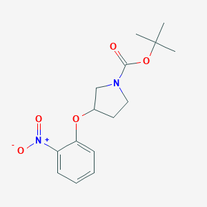 tert-Butyl 3-(2-nitrophenoxy)pyrrolidine-1-carboxylate图片