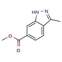 Methyl 3-methyl-2H-indazole-6-carboxylate图片