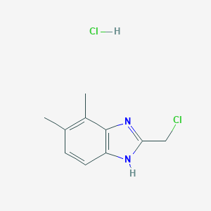 2-(Chloromethyl)-6,7-dimethyl-1H-benzimidazole Hydrochloride图片